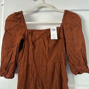 NWT Women’s Abercrombie and Fitch Fall dress size XS P